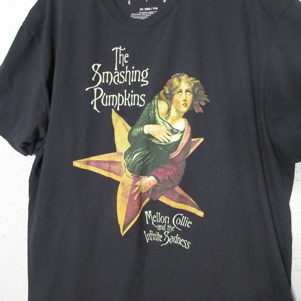 Smashing Pumpkins T-Shirt 2X Mellon Collie Infinite Sadness Band Tee Indie 90s